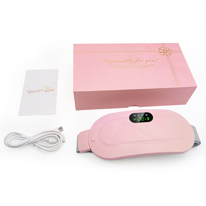 Smart Menstrual Heating Pad Belt – Cramp & Pain Relief Massager for Women.